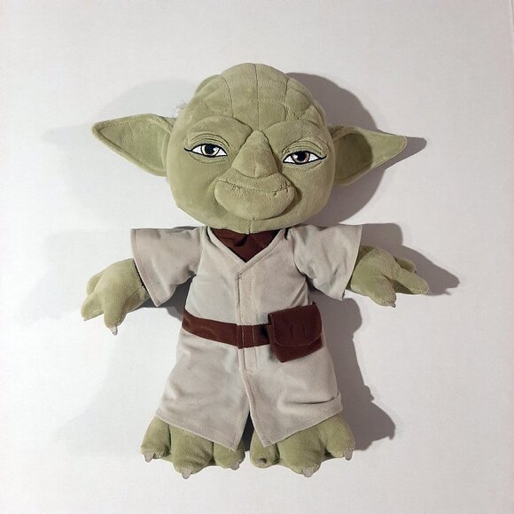 Build a Bear Yoda Master Jedi Star Wars Movie Exclusive 14 in. BAB Stuffed Toy - Picture 4 of 6